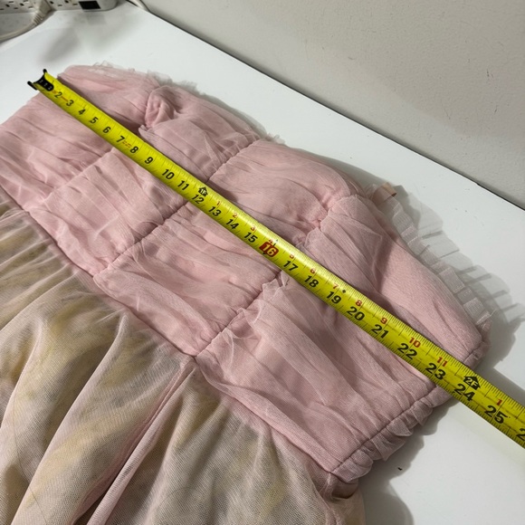 torrid betsy Johnson Collab, whimsy ferry boho Pink Tulle Midi Dress size 26 - Picture 11 of 13